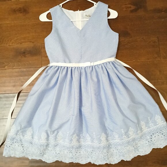 Rare Editions Pretty Blue Dress! - Picture 4 of 5